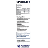 SPERTILITY FOR NORMAL MEN FERTILITY WITH COENZYME Q10 D-ASPARTIC ACID & ZINC DIETARY SUPPLEMENT 14 SACHETS